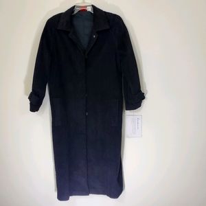 Northern Style Black Corduroy Cotton Coat, 11/12